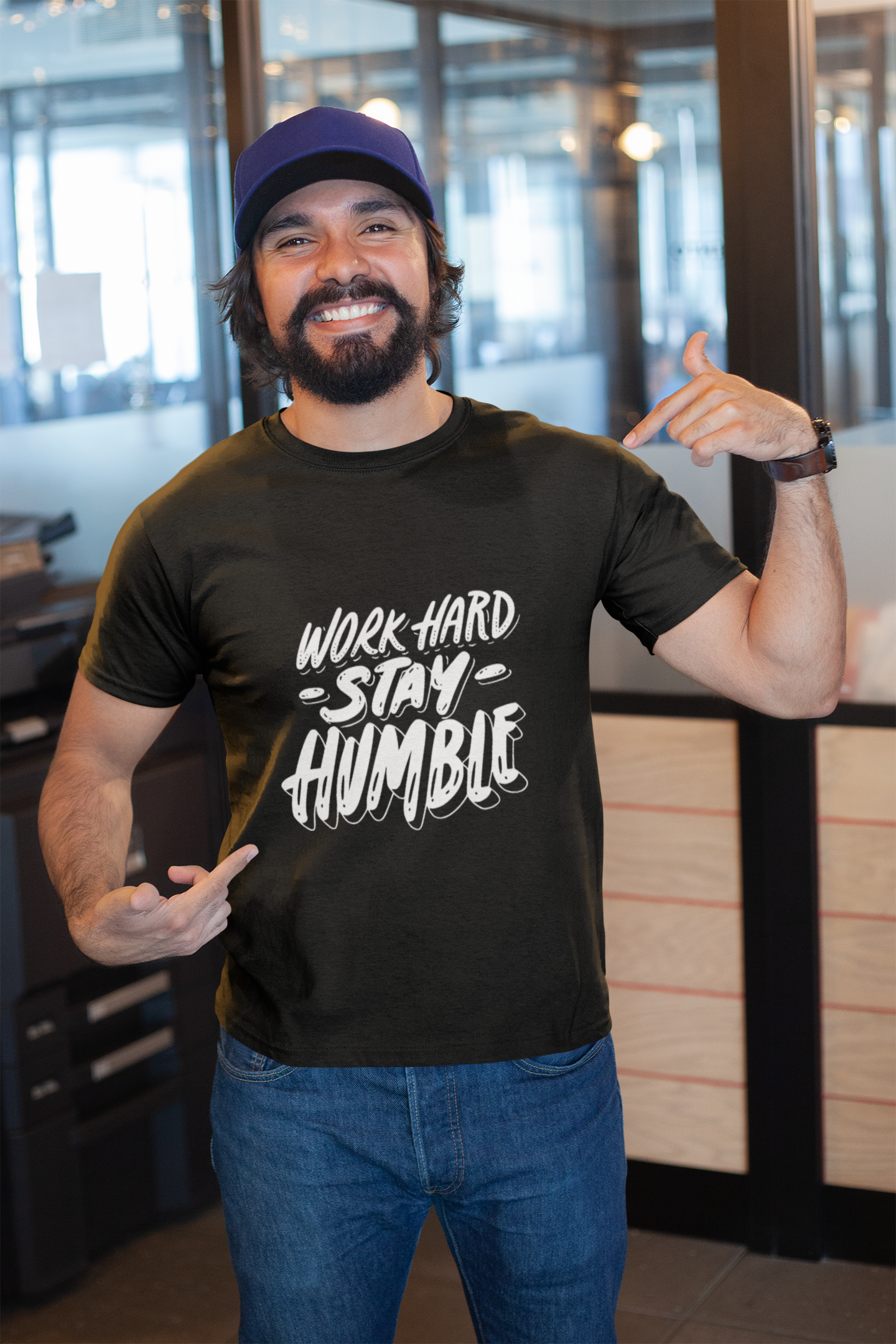 Work Hard Stay Humble Tee