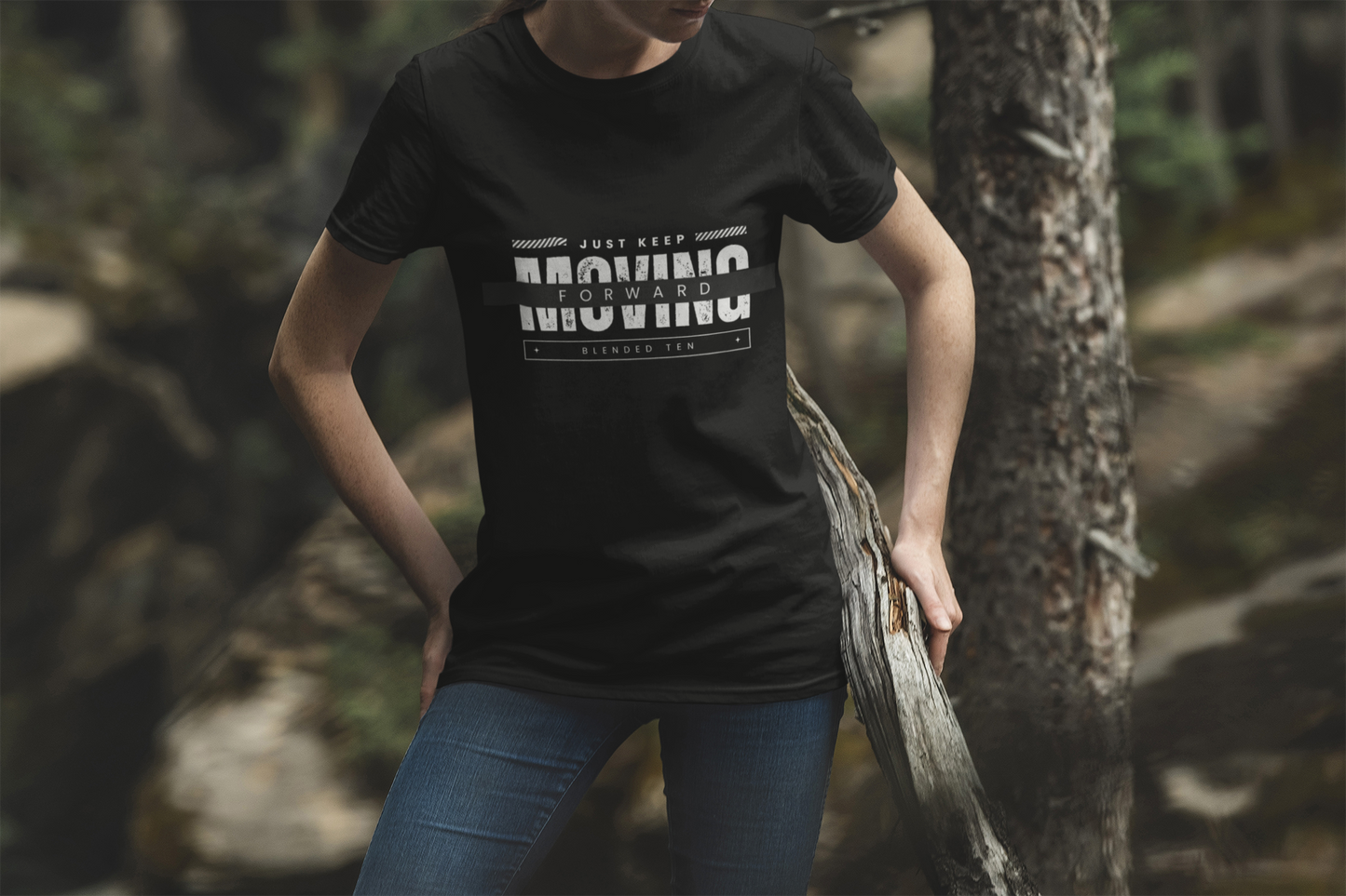 Just Keep Moving Forward Tee