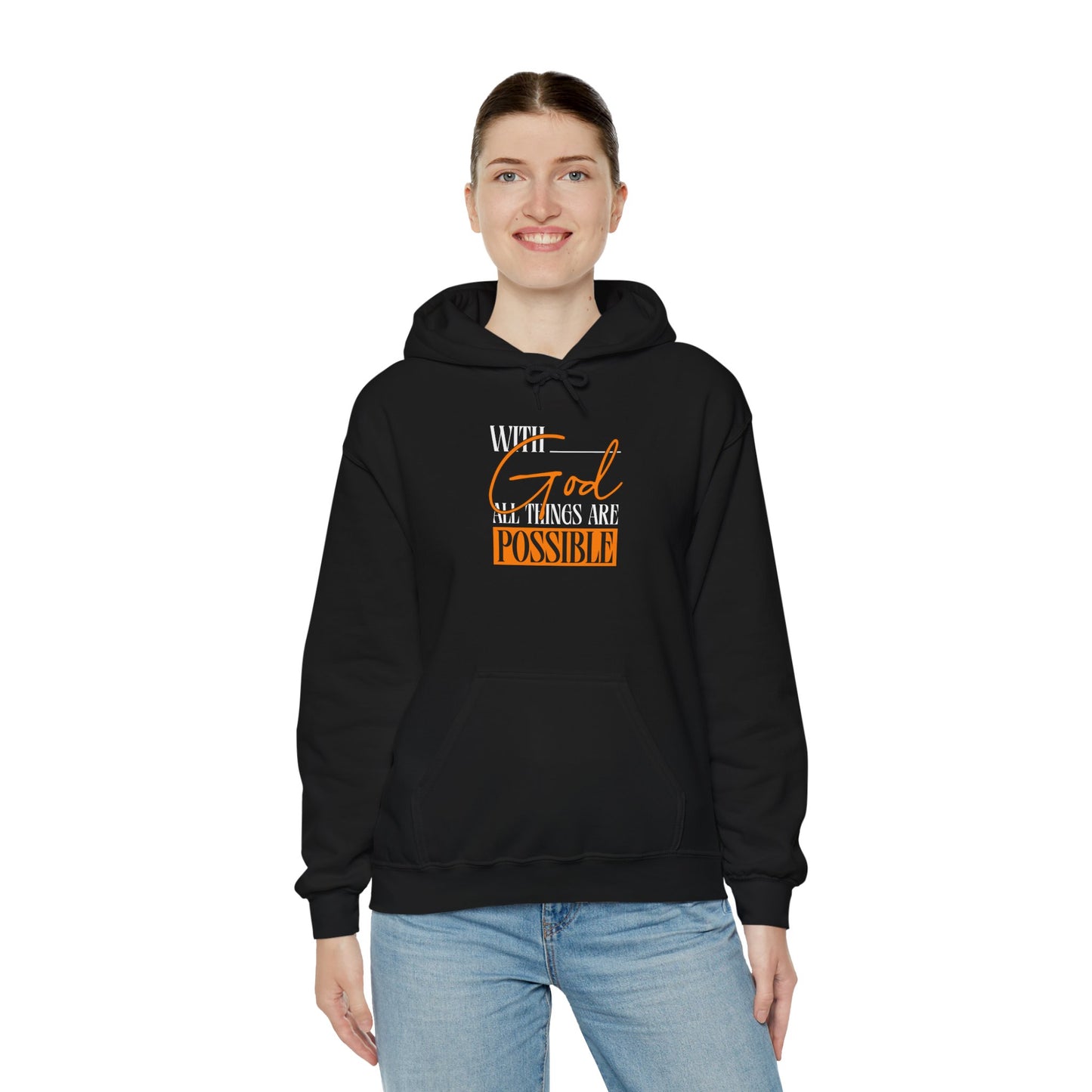 With God All Things Are Possible Hoodie